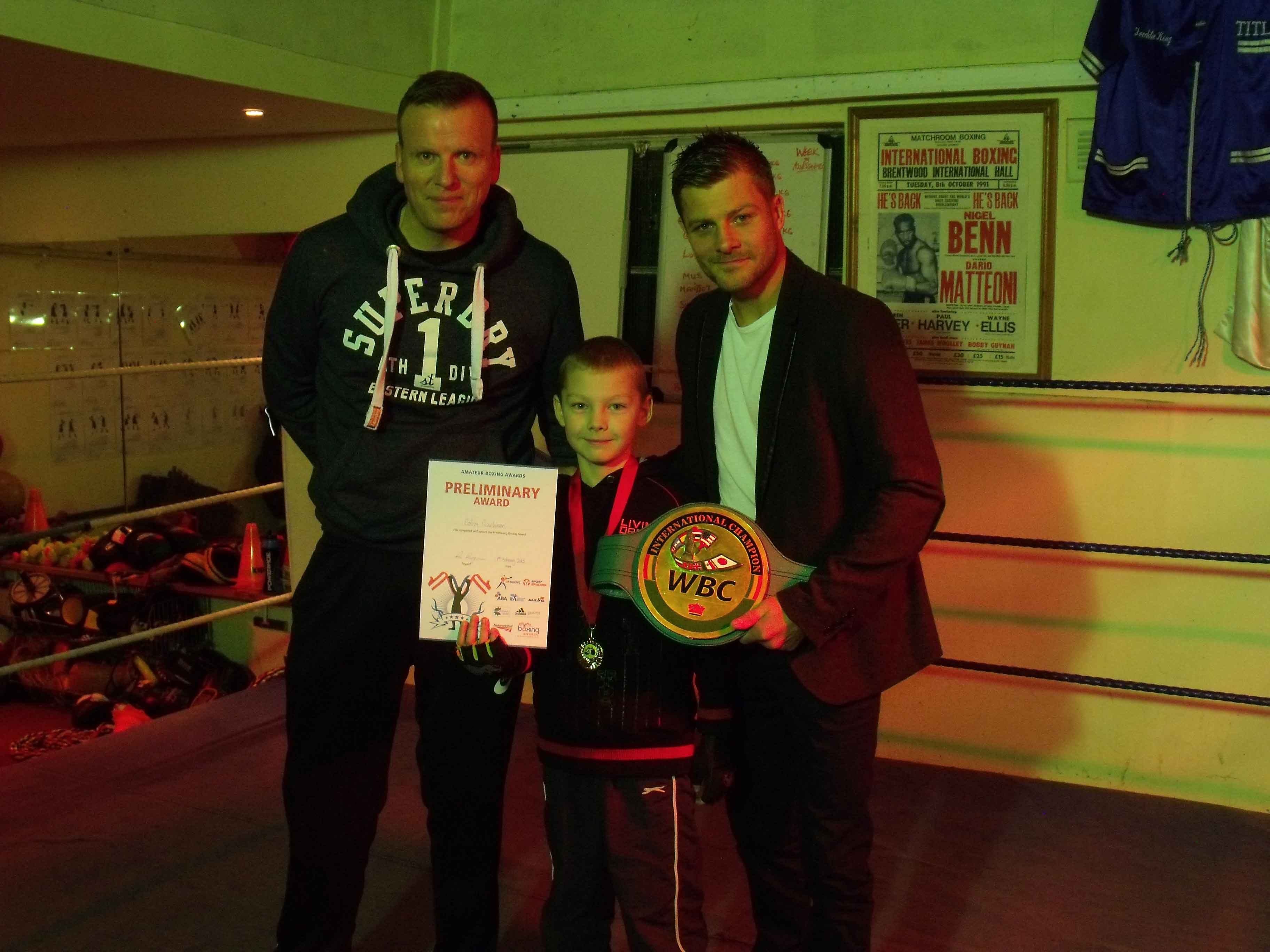 February 2015 GB Boxing Award Presentation