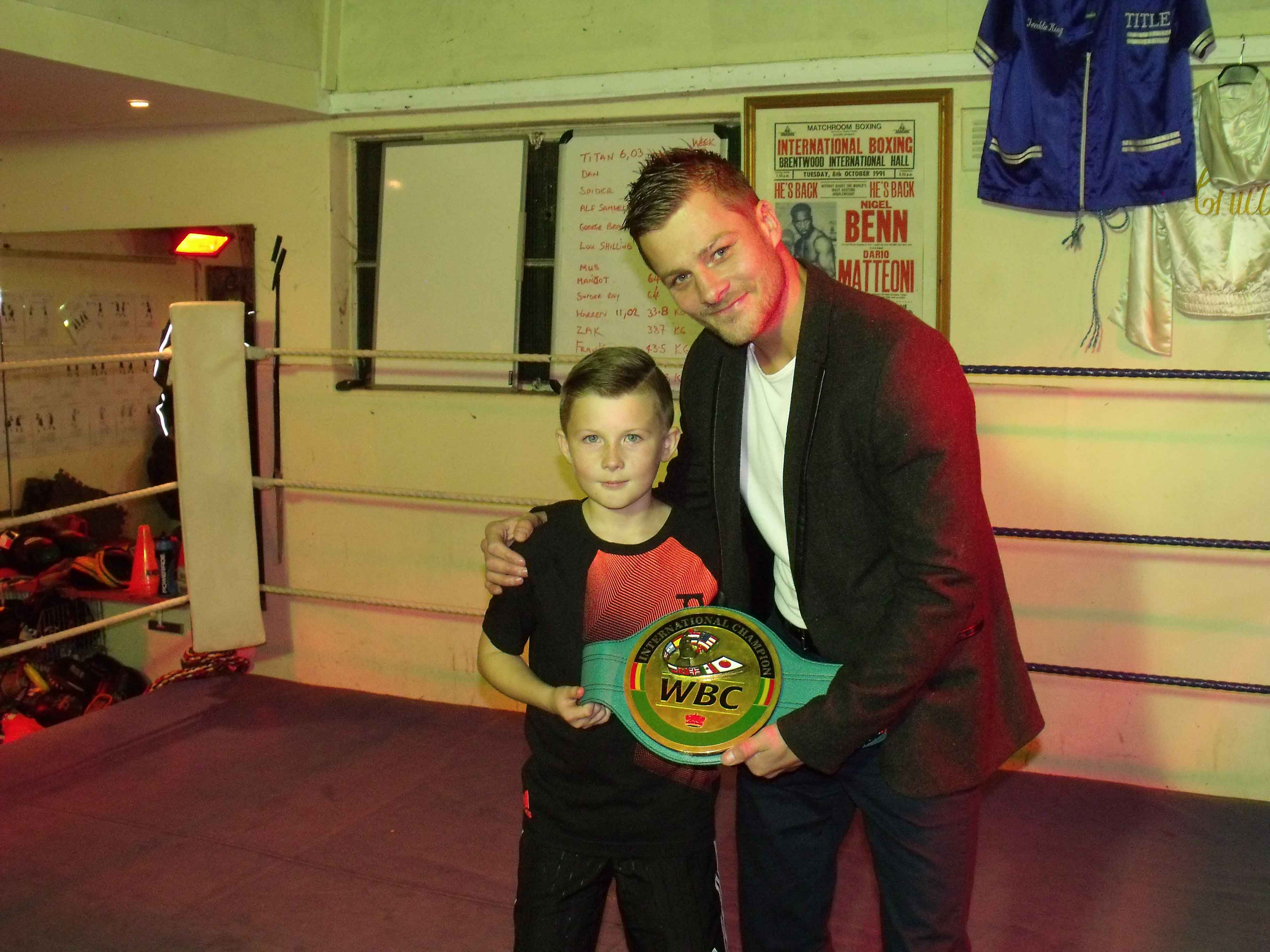 February 2015 GB Boxing Award Presentation